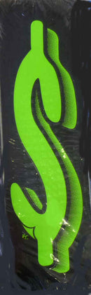 Vinyl Numbers 7 1/2" tall chartreuce-green black