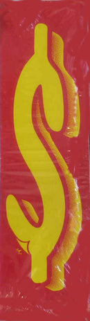 Vinyl Numbers 7 1/2" tall Red Yellow