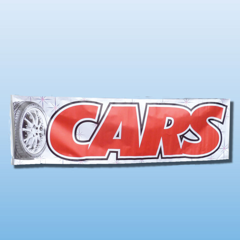 Banners Vinyl 10' stock CARS