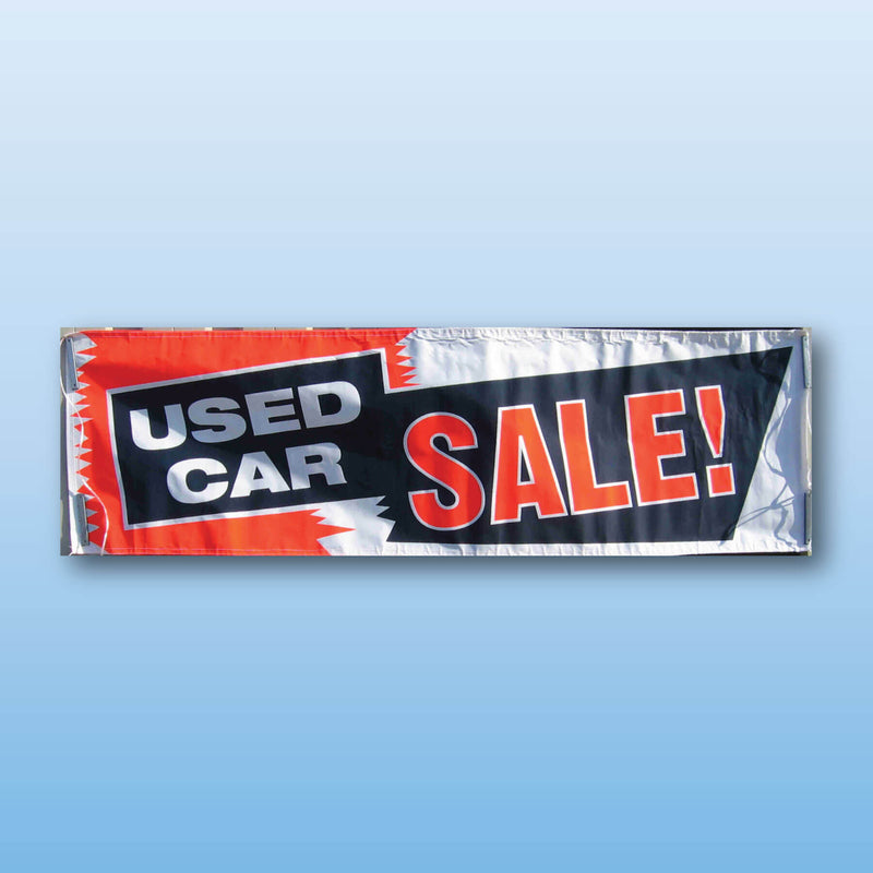 Banners Vinyl 10' stock USED CAR SALE
