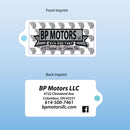 Soft Vinyl Custom Key Tags 6055