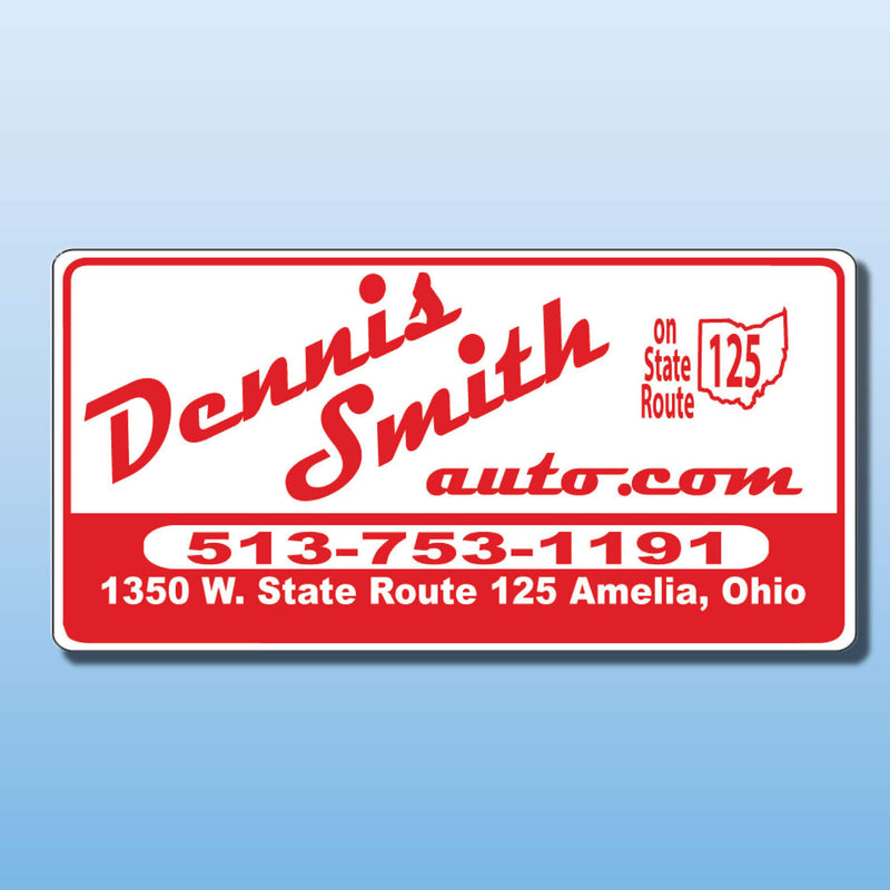 Ad-a-Plate Screen Printed License Plates