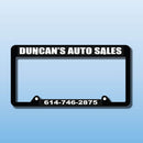 Standard Raised Letter License Plate Frames