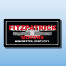 Custom Ad-Plates Polystyrene - Polyethylene