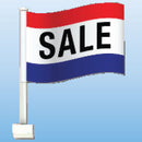 Slogans and Checkered Single-pane Clip-On Flags