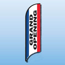 FEATHER FLAGS "STREET TALKER"  VERTICAL RED, WHITE, BLUE