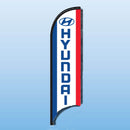 FEATHER FLAGS "STREET TALKER"  VERTICAL RED, WHITE, BLUE