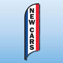 FEATHER FLAGS "STREET TALKER"  VERTICAL RED, WHITE, BLUE