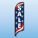 FEATHER FLAGS "STREET TALKER"  STARS & STRIPES