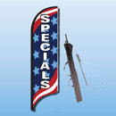 FEATHER FLAGS "STREET TALKER"  STARS & STRIPES