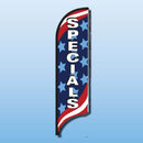 FEATHER FLAGS "STREET TALKER"  STARS & STRIPES