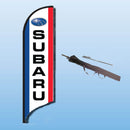 FEATHER FLAGS "STREET TALKER"  VERTICAL RED, WHITE, BLUE