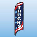 FEATHER FLAGS "STREET TALKER"  STARS & STRIPES