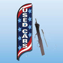 FEATHER FLAGS "STREET TALKER"  STARS & STRIPES