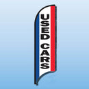 FEATHER FLAGS "STREET TALKER"  VERTICAL RED, WHITE, BLUE