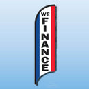 FEATHER FLAGS "STREET TALKER"  VERTICAL RED, WHITE, BLUE