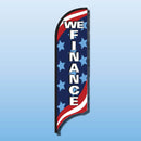 FEATHER FLAGS "STREET TALKER"  STARS & STRIPES