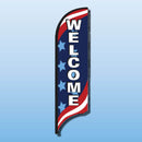 FEATHER FLAGS "STREET TALKER"  STARS & STRIPES