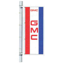 Double Faced Dealer Free Flying Drape Flag