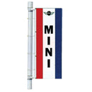 Single Faced Dealer Free Flying Drape Flag