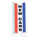 Double Faced Stock Message Free Flying Drape Flag