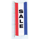Single Faced Stock Message Free Flying Drape Flag