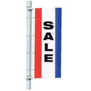Double Faced Stock Message Bracket Drape Flag
