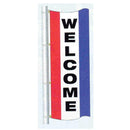 Single Faced Stock Message Free Flying Drape Flag