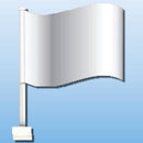 Slogans and Checkered Double-pane Clip-On Flags