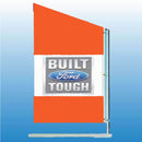 Spacewalker Flag BUILT FORD TOUGH