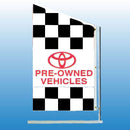 Spacewalker Flag TOYOTA PRE-OWNED