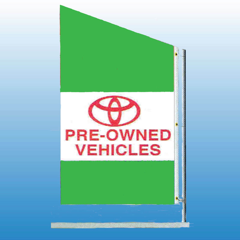 Spacewalker Flag TOYOTA PRE-OWNED