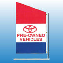 Spacewalker Flag TOYOTA PRE-OWNED