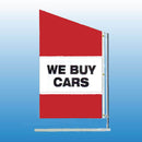 Spacewalker Flag WE BUY CARS