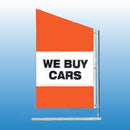 Spacewalker Flag WE BUY CARS