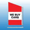 Spacewalker Flag WE BUY CARS