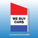 Spacewalker Flag WE BUY CARS