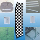 Swooper CHECKERED BLACK AND WHITE