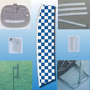 Swooper CHECKERED BLUE AND WHITE