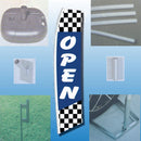 Swooper OPEN w/Checkered Panels