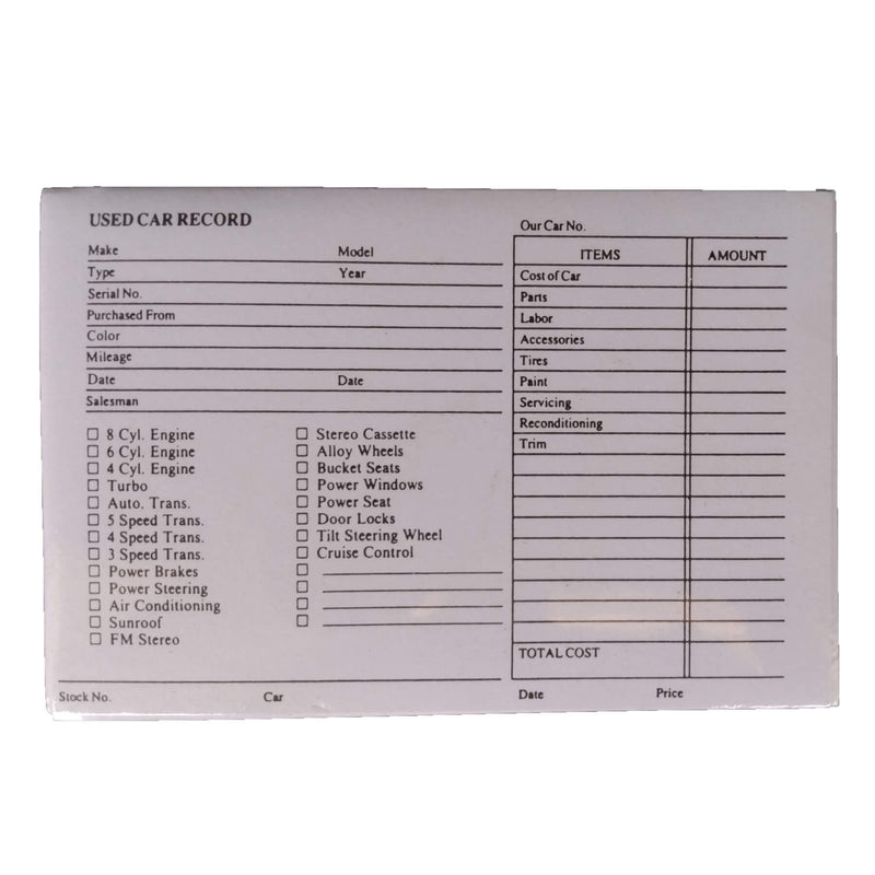 INVENTORY CARDS RETAIL 2 sty