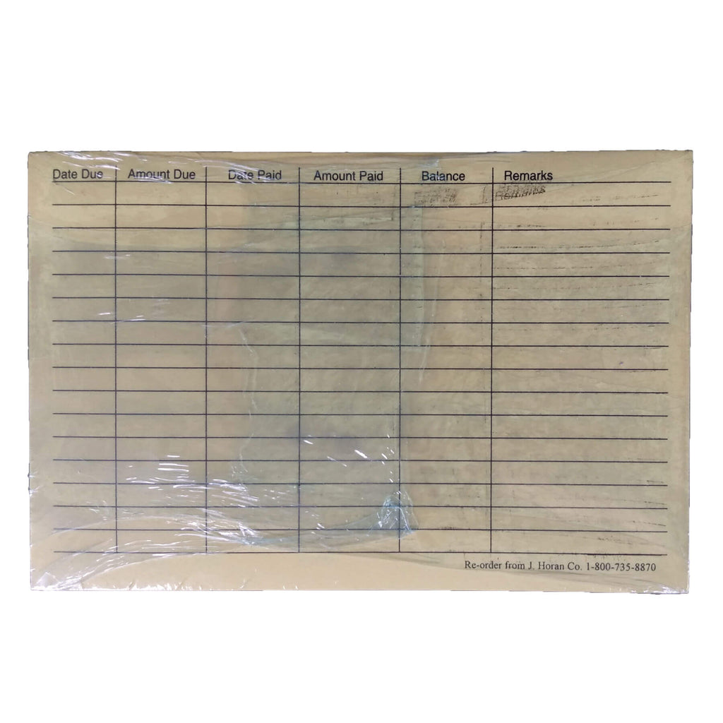 Need Inventory Cards INVENTORY CARDS BHPH