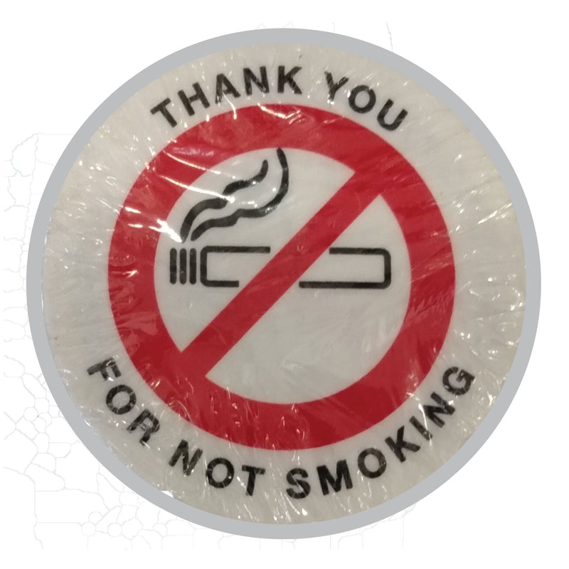 NO SMOKING stickers