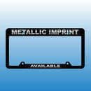 Standard Raised Letter License Plate Frames