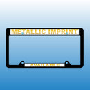 Standard Raised Letter License Plate Frames