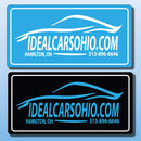 Custom Ad-Plates Polystyrene - Polyethylene