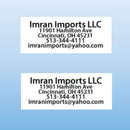 Self-Inking Rubber Stamps - Choice of Imprint Color/Size