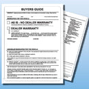 PAPER-BAK Blank and Pre Printed Buyers Guides