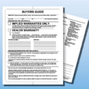 PAPER-BAK Blank and Pre Printed Buyers Guides