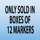 Markers Solid 1/2" wide tip 11 Colors!